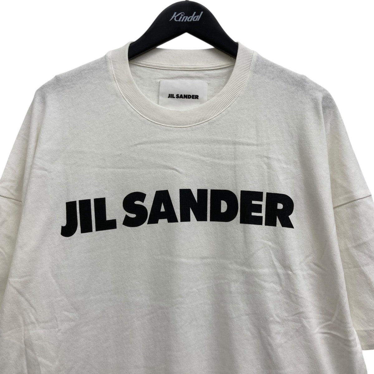 JIL SANDER ジルサンダー ロゴ Tシャツ ホワイト XS JIL SANDER (ジルサンダー) T-SHIRT CN LS / WHITE | Detail