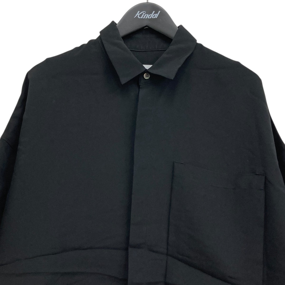 Sise(シセ) BIG POCKET SHIRT 半袖シャツ SS-SH-05 ブラック