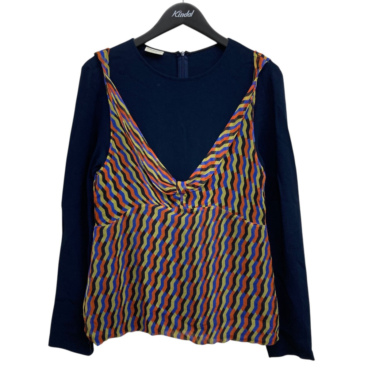 Dries Van Noten ビンテージシャツ DRIES VAN NOTEN(ドリスヴァンノッテン) 19AW刺繍タイダイ柄