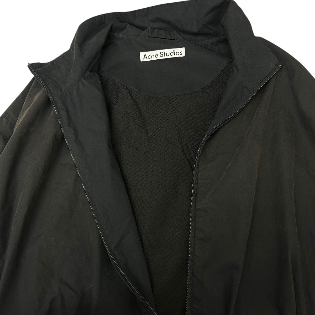 ACNE STUDIOS(アクネストゥディオズ) ロゴジッパージャケット ナイロン  
