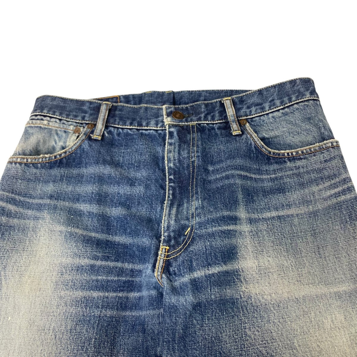 VISVIM(ビズビム) JOURNEYMAN PANTS TACKED DMGD デニムパンツ 