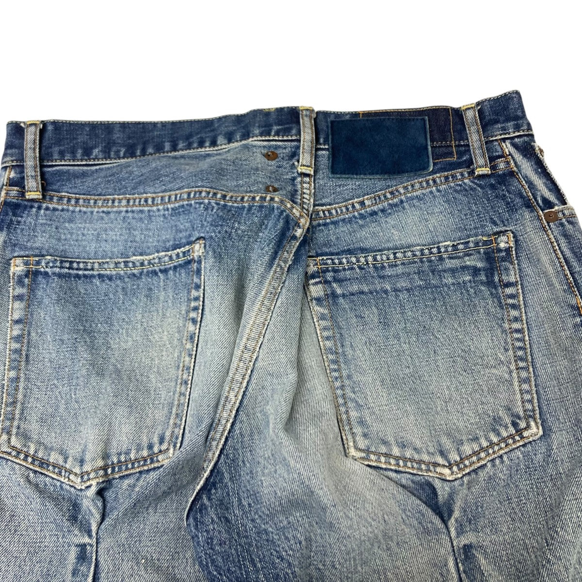 VISVIM(ビズビム) JOURNEYMAN PANTS TACKED DMGD デニムパンツ 