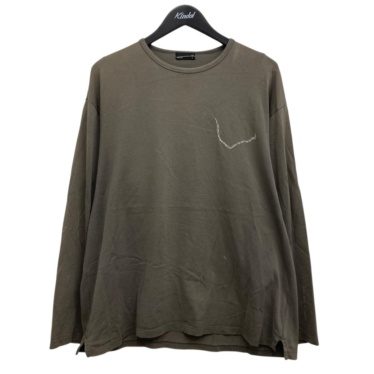 LAD MUSICIAN(ラッドミュージシャン) Tシャツ グレー サイズ 42