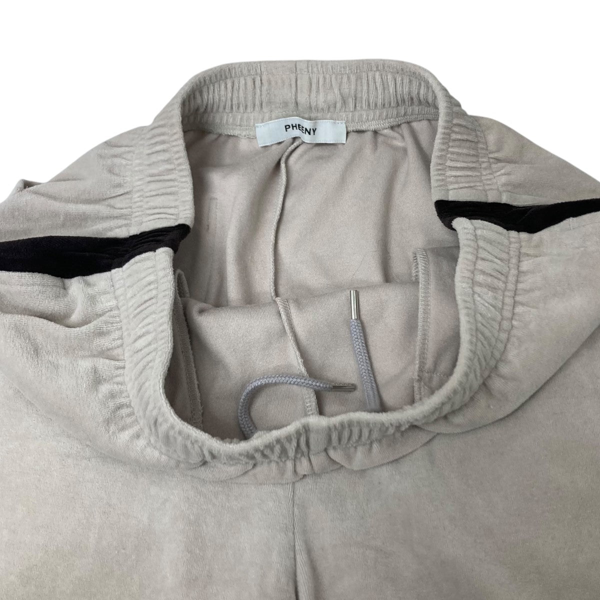 PHEENY(フィーニー) ベロアパンツ PA24-CS09 ベージュ サイズ 2