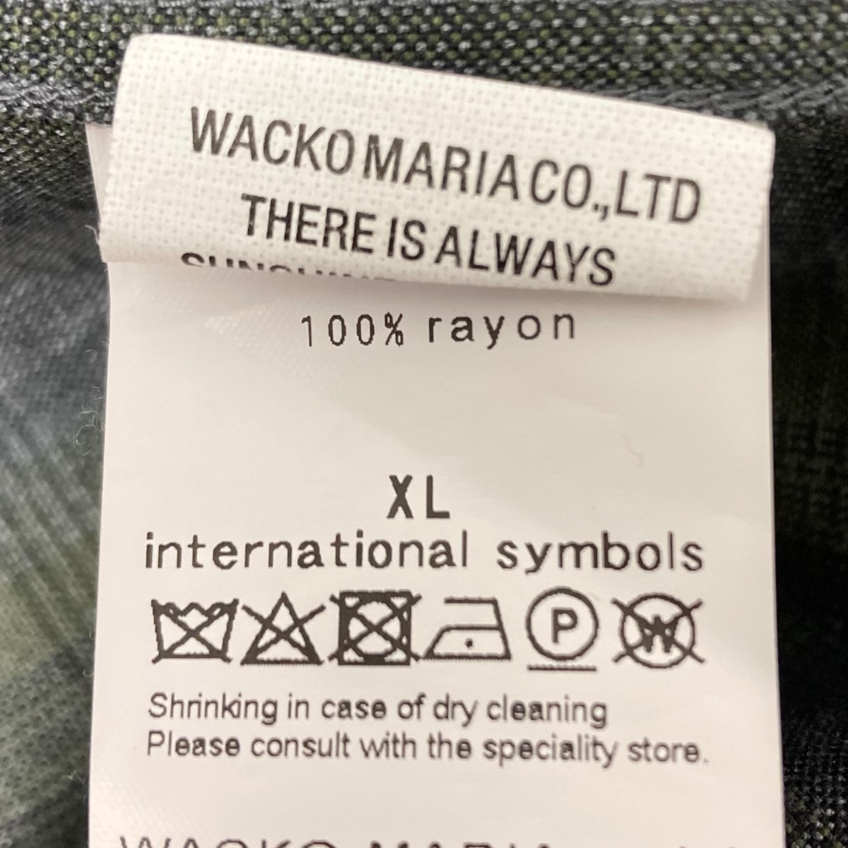 WACKO MARIA(ワコマリア) 23AW OMBRE CHECK OPEN COLLAR SHIRT WACKO MARIA(ワコマリア) 23AW OMBRE CHECK OPEN COLLAR SHIRT