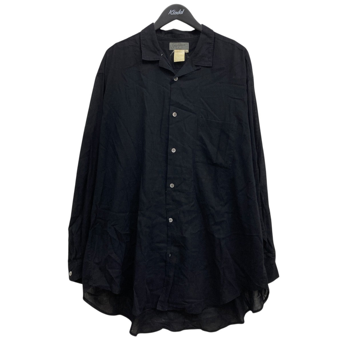 Yohji yamamoto/ヨージヤマモト｜ブラック シャツ
