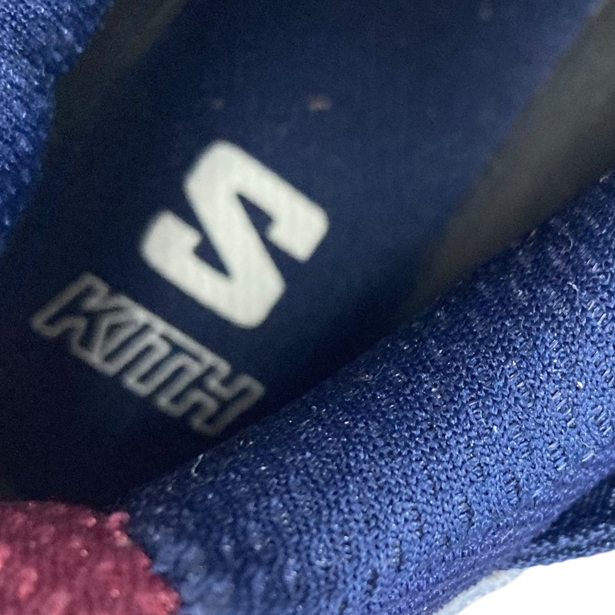 KITH×SALOMON XT-4K ローカットスニーカー 477738 ネイビー