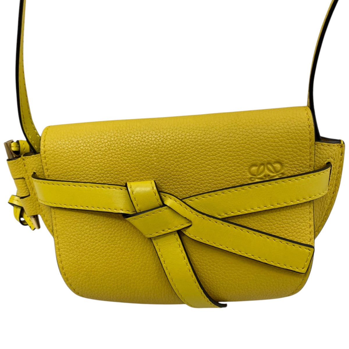95100 激レア☆LOEWE ロエベ ミニミニ イエロー 黄色 ショルダー 95100 激レア☆LOEWE ロエベ ミニミニ イエロー 黄色 ショルダー