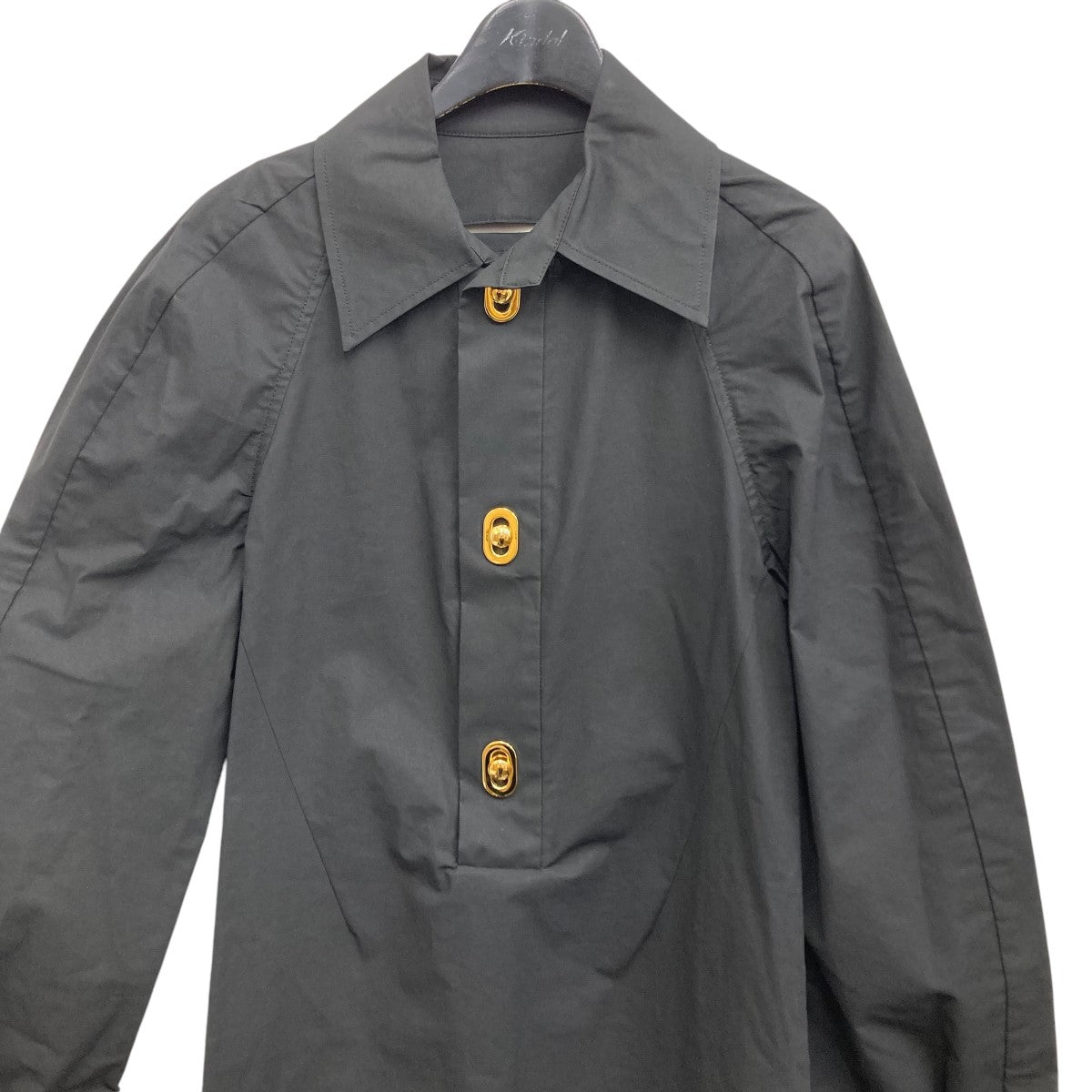 【新品同様】ボッテガヴェネタ　シャツ　胸ポケット　サファリシャツ　ブラウン　36 ボッテガヴェネタ (ボッテガ・ヴェネタ) 長財布 財布 メンズ