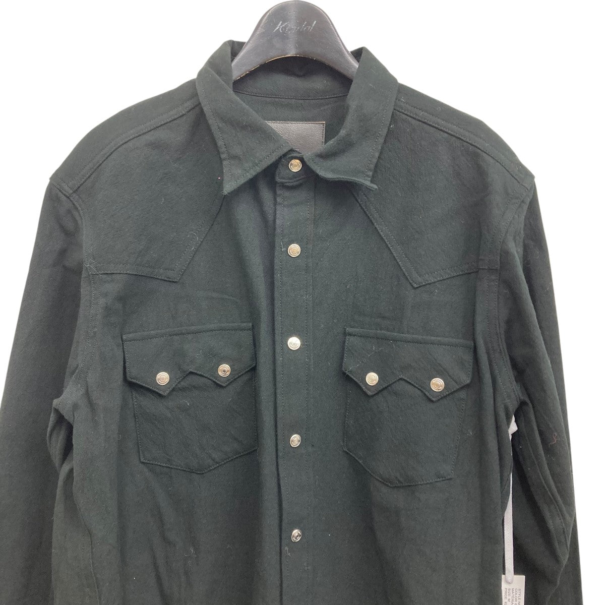 The Letters 古着・中古 ザレターズのWESTERN SHIRT -ADDED TWISTS TWILL COTTON- ウエスタンシャツです。