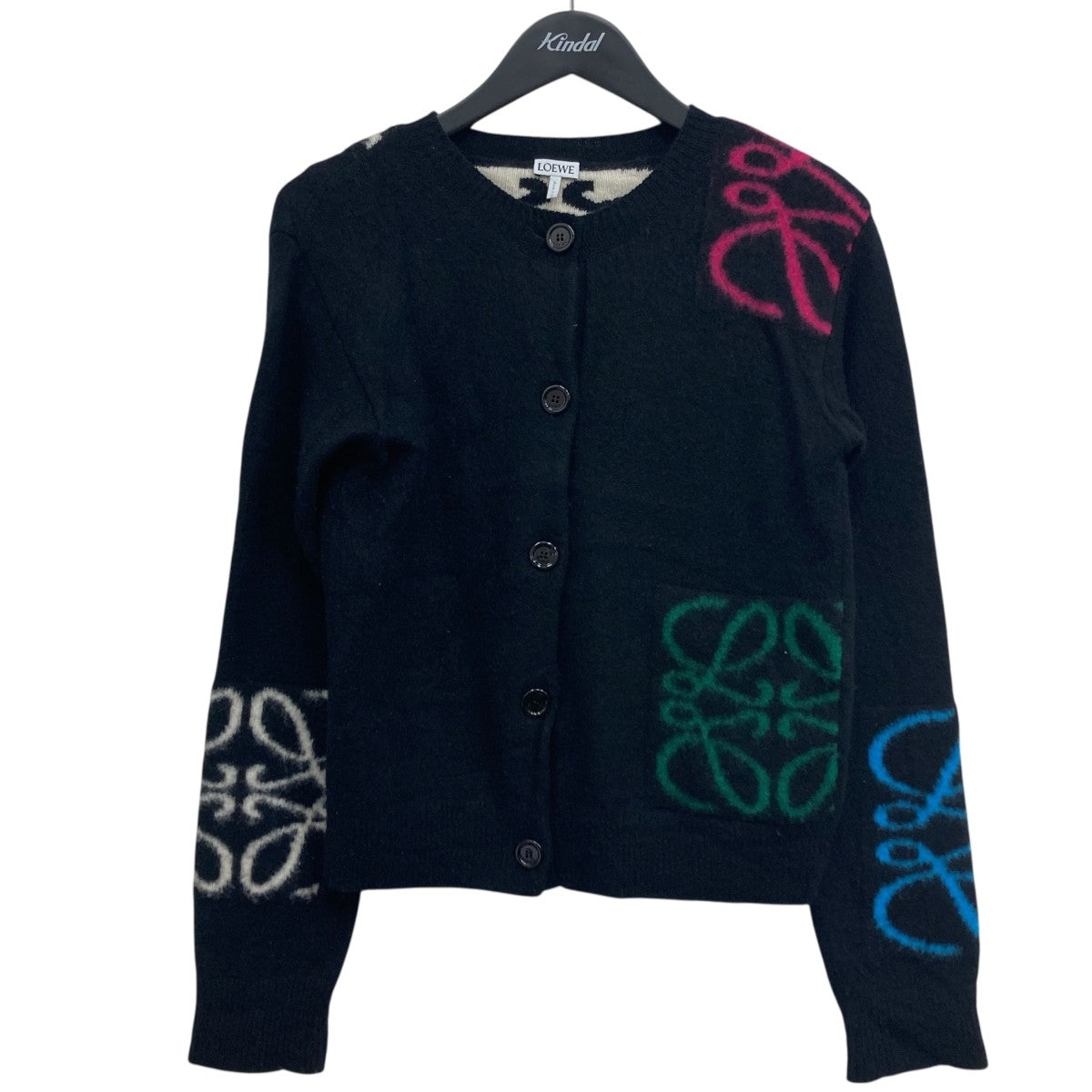 LOEWE(ロエベ) アナグラムカーディガン1722981 1722981 ブラック