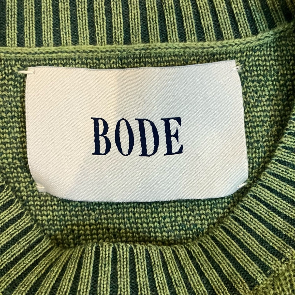 BODE(ボーディ) ニット グリーン サイズ S/M｜【公式】カインドオル