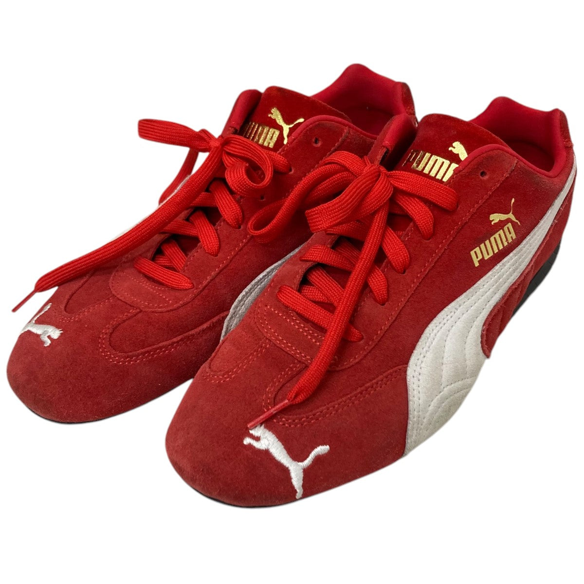 Speedcat OG “Red／White”ローカットスニーカー