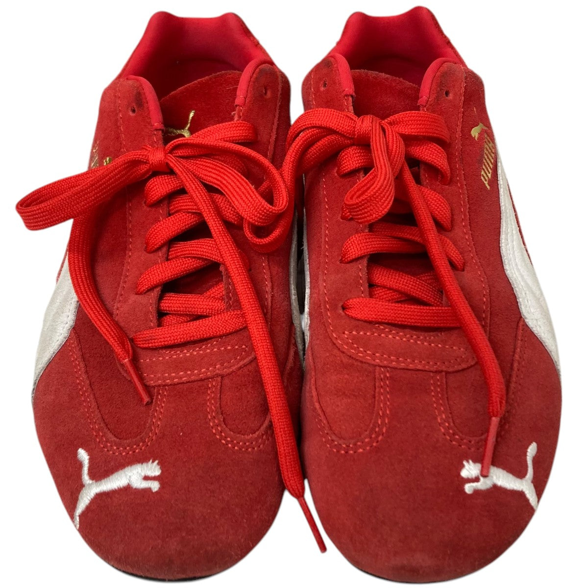 Speedcat OG “Red／White”ローカットスニーカー