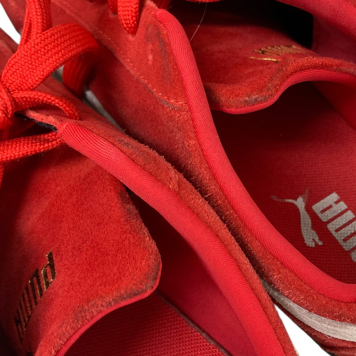 Speedcat OG “Red／White”ローカットスニーカー