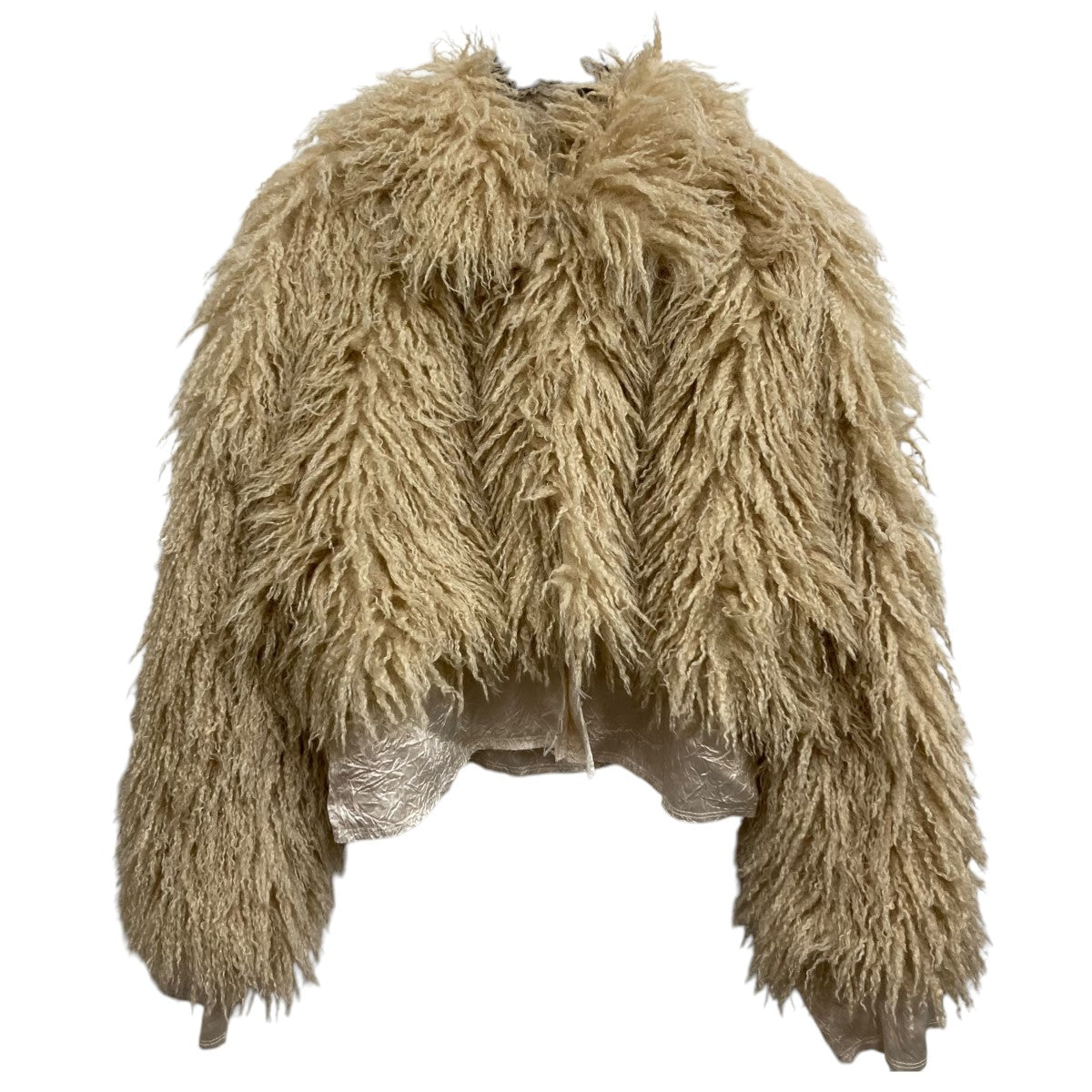 Vague fur short jacket フェイクファージャケット