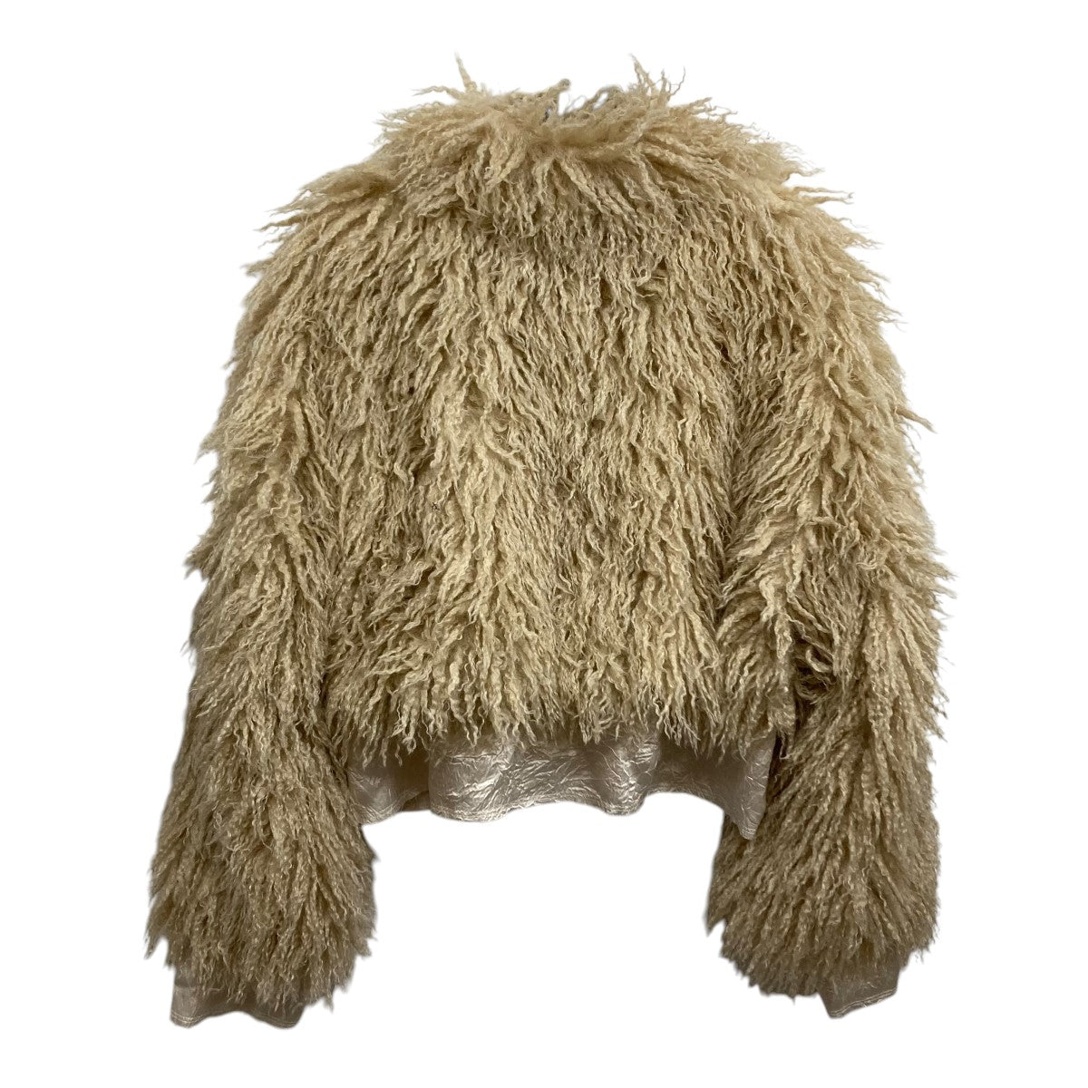 Vague fur short jacket フェイクファージャケット