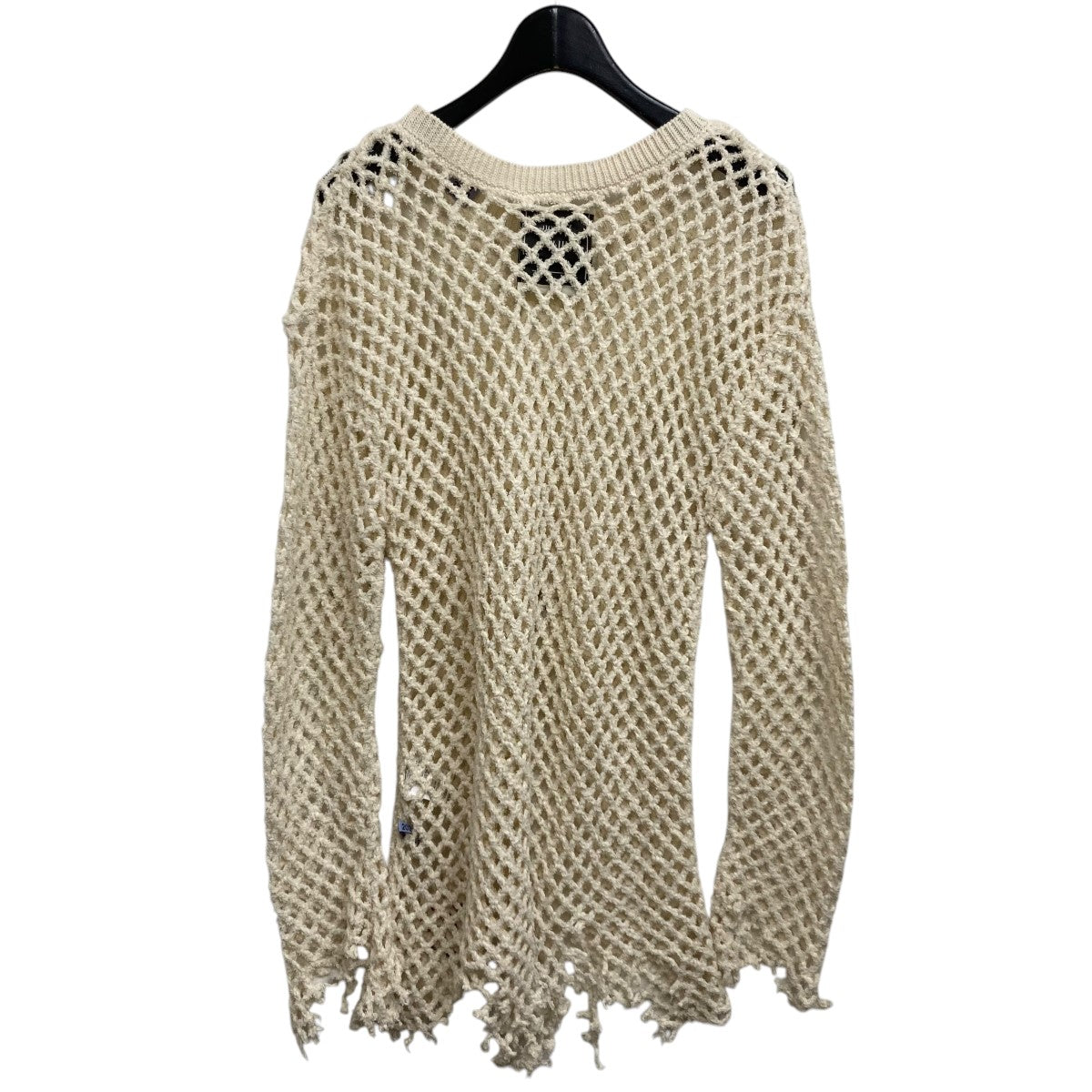 【値下げ】Maison MIHARA YASUHIRO 22AW ニット イエロー サイズ：36 (EC) Maison MIHARA YASUHIRO(メゾンミハラヤスヒロ) 22AW ニット