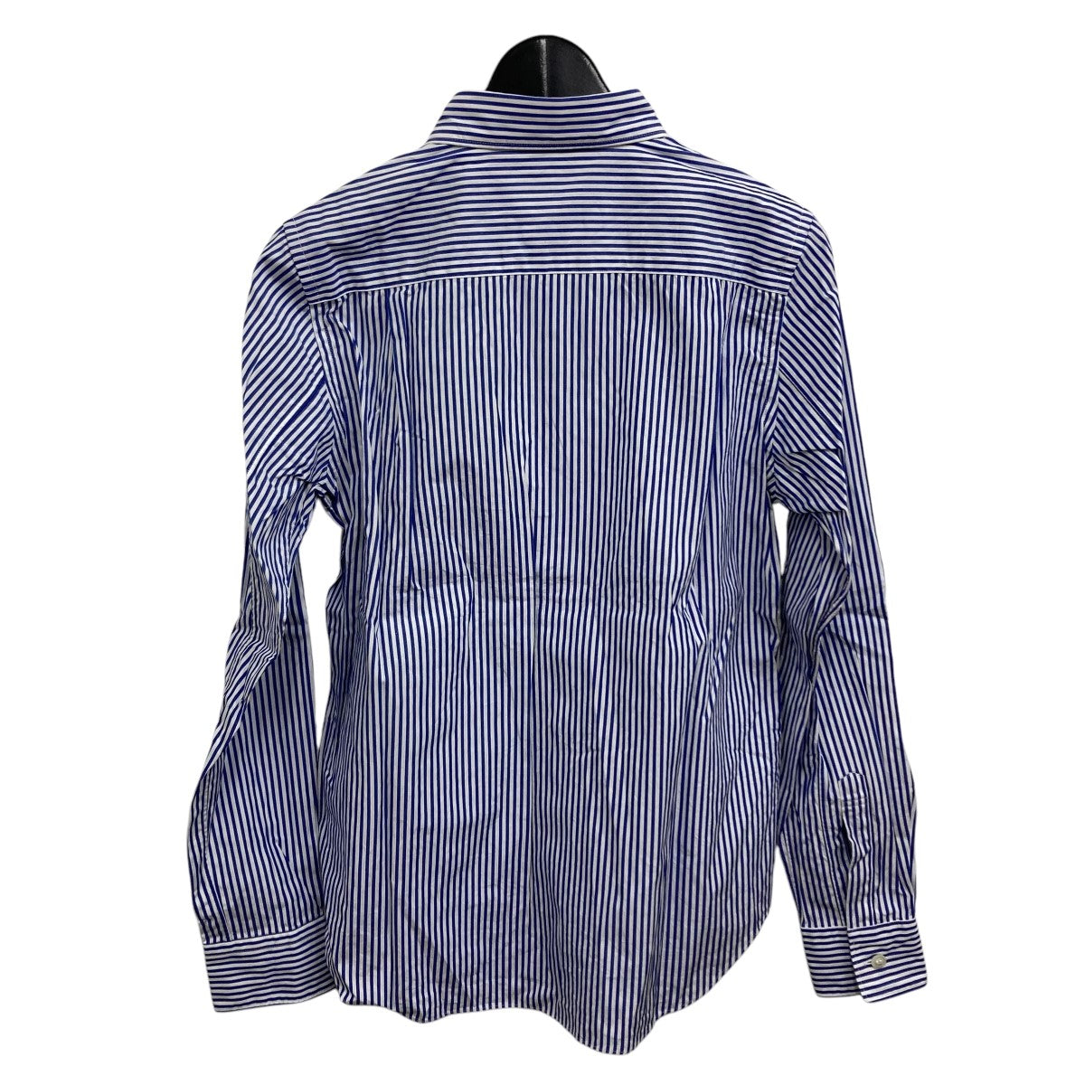PLAY COMME des GARCONS 古着・中古 プレイコムデギャルソンのロゴストライプシャツ です。