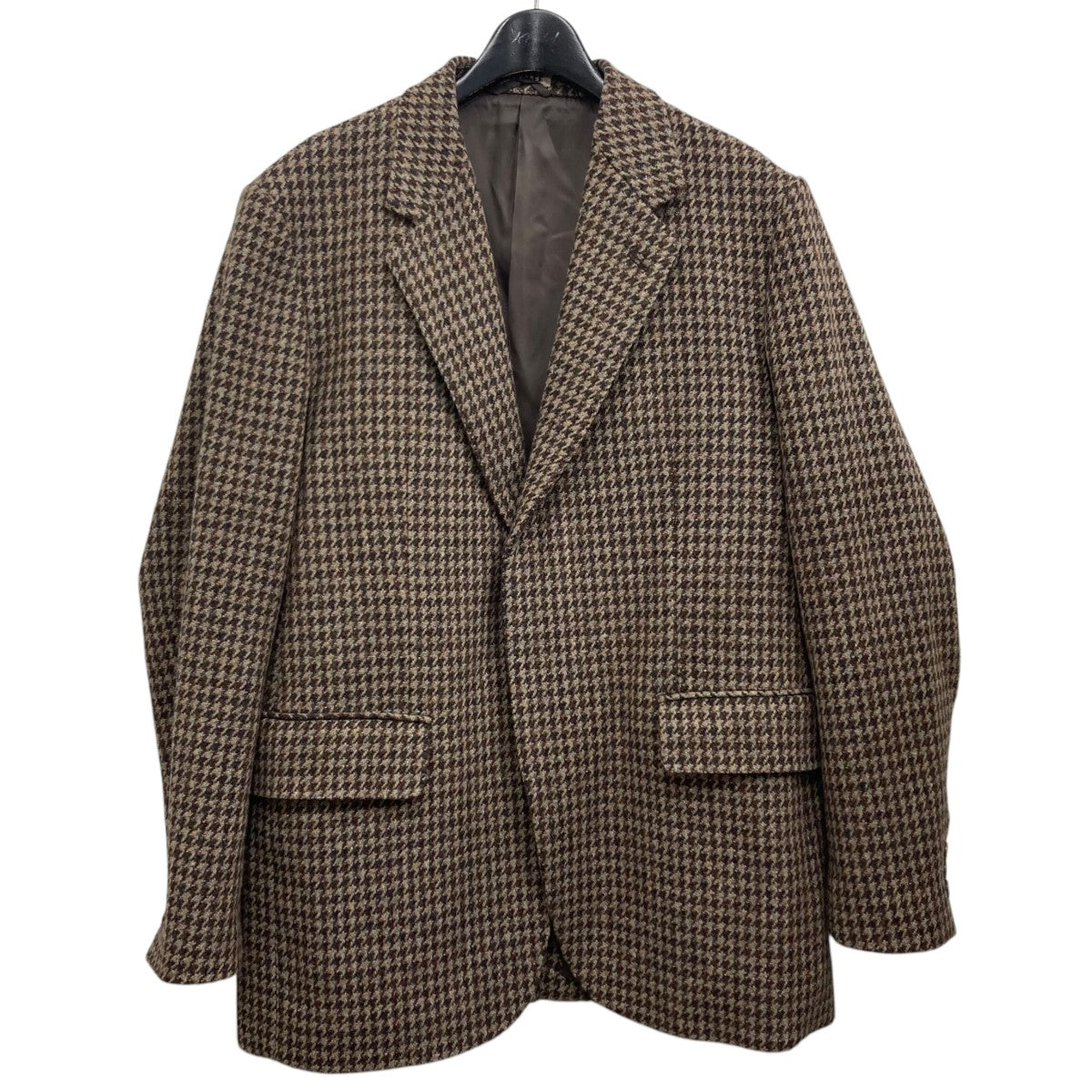 23AW BRITISH WOOL TWEED OVER JACKET ウールツイードオーバージャケット