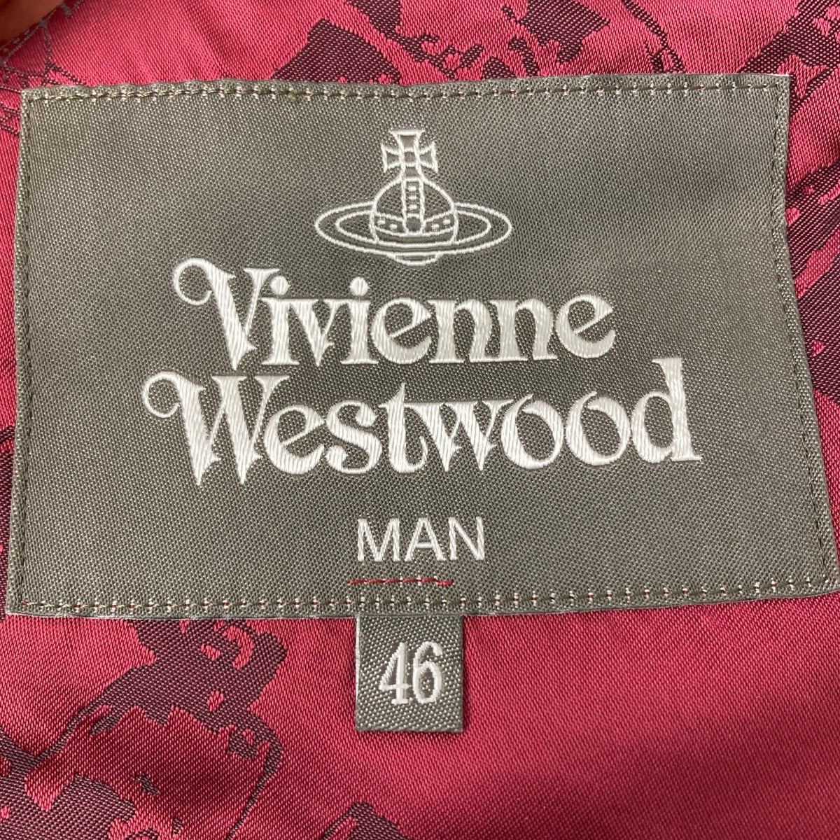 Vivienne Westwood MAN ウールコート グレー 46 modescape_rc-it6vpetnub60-k7ru