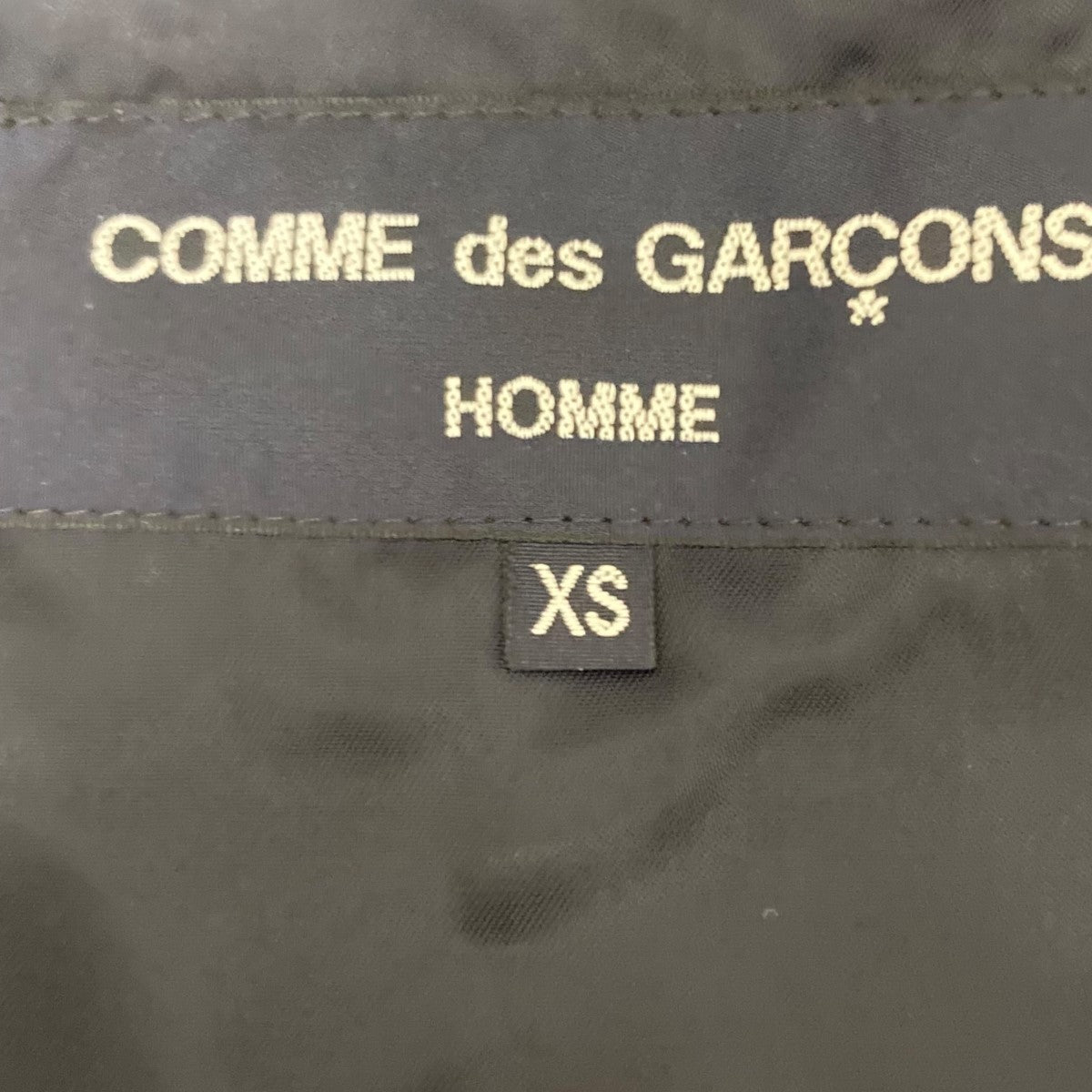 COMME des GARCONS HOMME ウールギャバ3Bジャケット 古着・中古-5枚目のアイテム画像