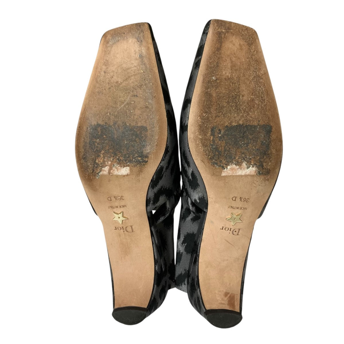 MIZZAレオパ-ド柄サンダル