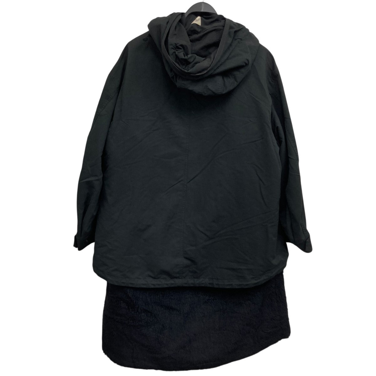 【新品未使用】THE RERACS 24AW モッズコート（黒）【完売品】 THE RERACS(ザ・リラクス)｜ルーズモッズコート 2nd/グレー の