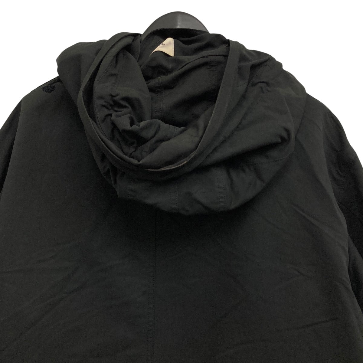 THE RERACS ザリラクス　ウールモッズコート　ブラック　38　極美品 24FW新品未使用】THE RERACS モッズコート ブラック 38 THE