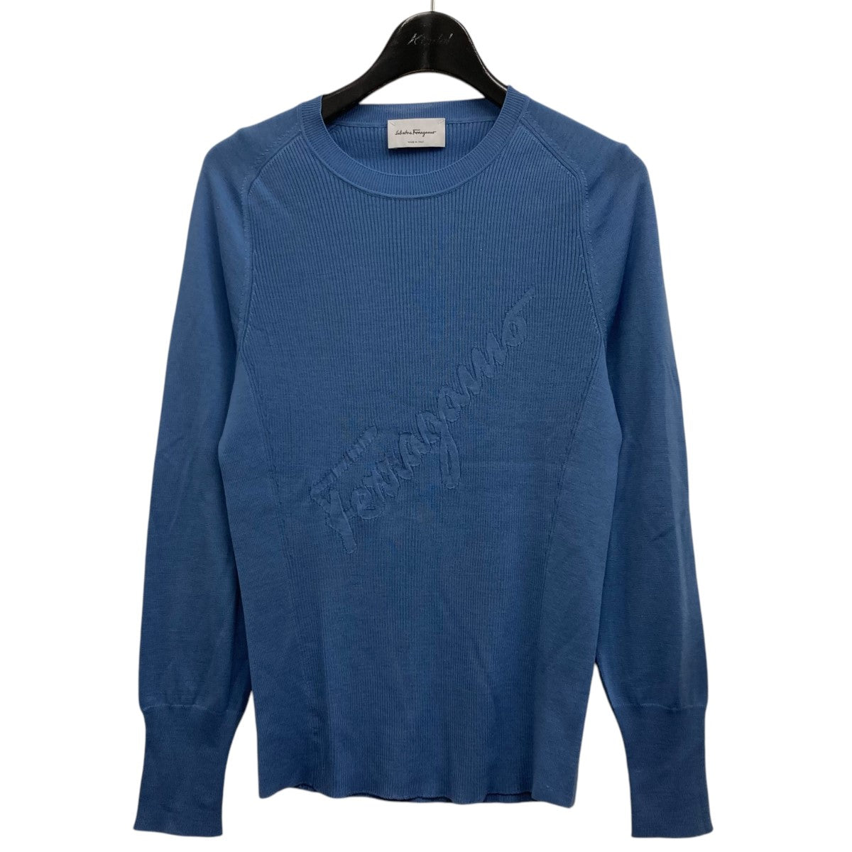 サルヴァトーレフェラガモ Salvatore Ferragamo Tシャツ 11 D845 ブラック サイズ：S Salvatore Ferragamo(サルヴァトーレフェラガモ) Tシャツ11 D845