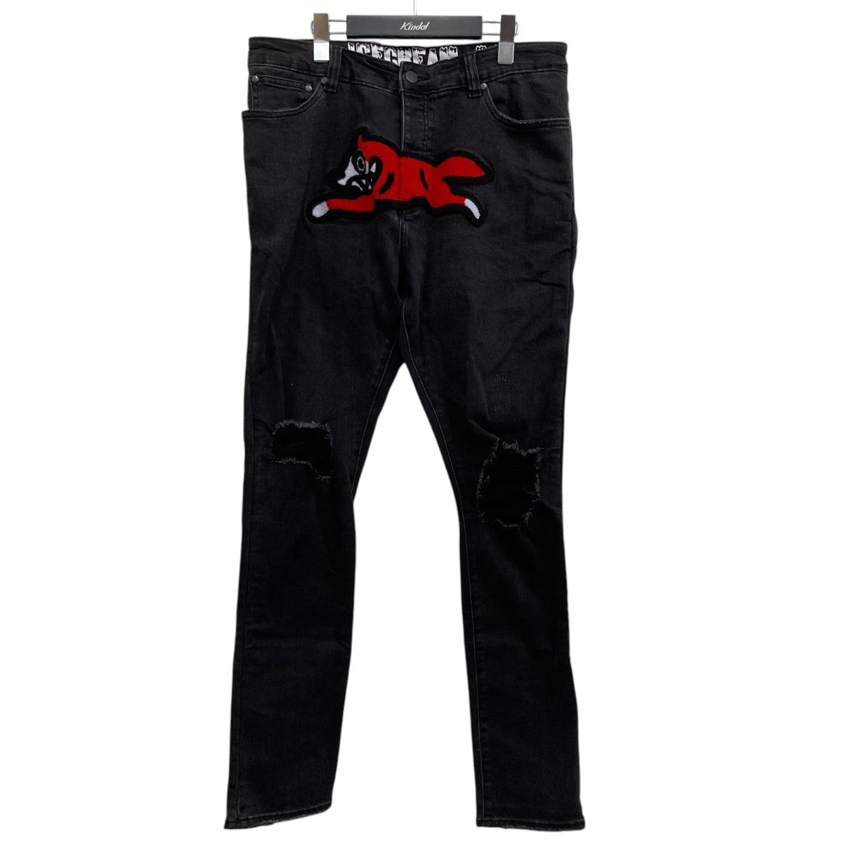 Ice Cream 22AW Running Dog Jean ’Black’ ランニングドッグデニムパンツ 古着・中古-1枚目のアイテム画像