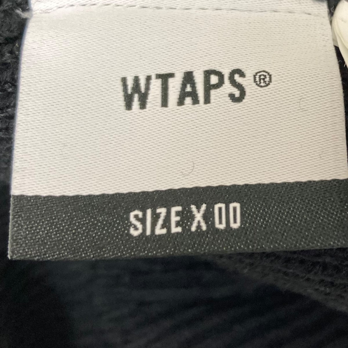 WTAPS(ダブルタップス) ニットキャップ 242MADT-HT04 ブラック