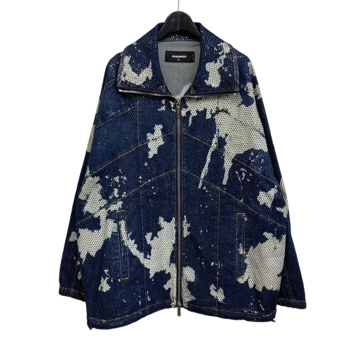 DSQUARED2 スタッズデニムジャケット 古着・中古-1枚目のアイテム画像