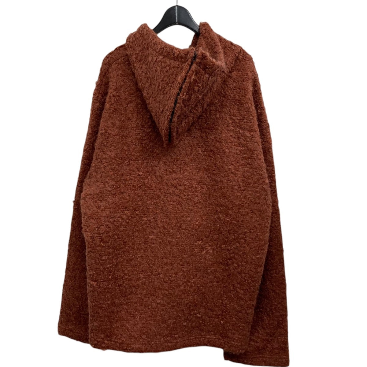 LOOP TWEED SLIT HOODIE プルオーバーパーカー