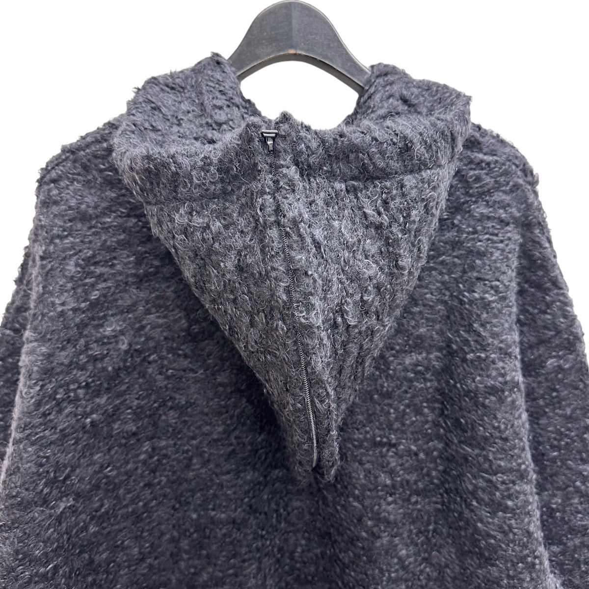Tamme LOOP TWEED SLIT HOODIE プルオーバーパーカー 古着・中古-4枚目のアイテム画像