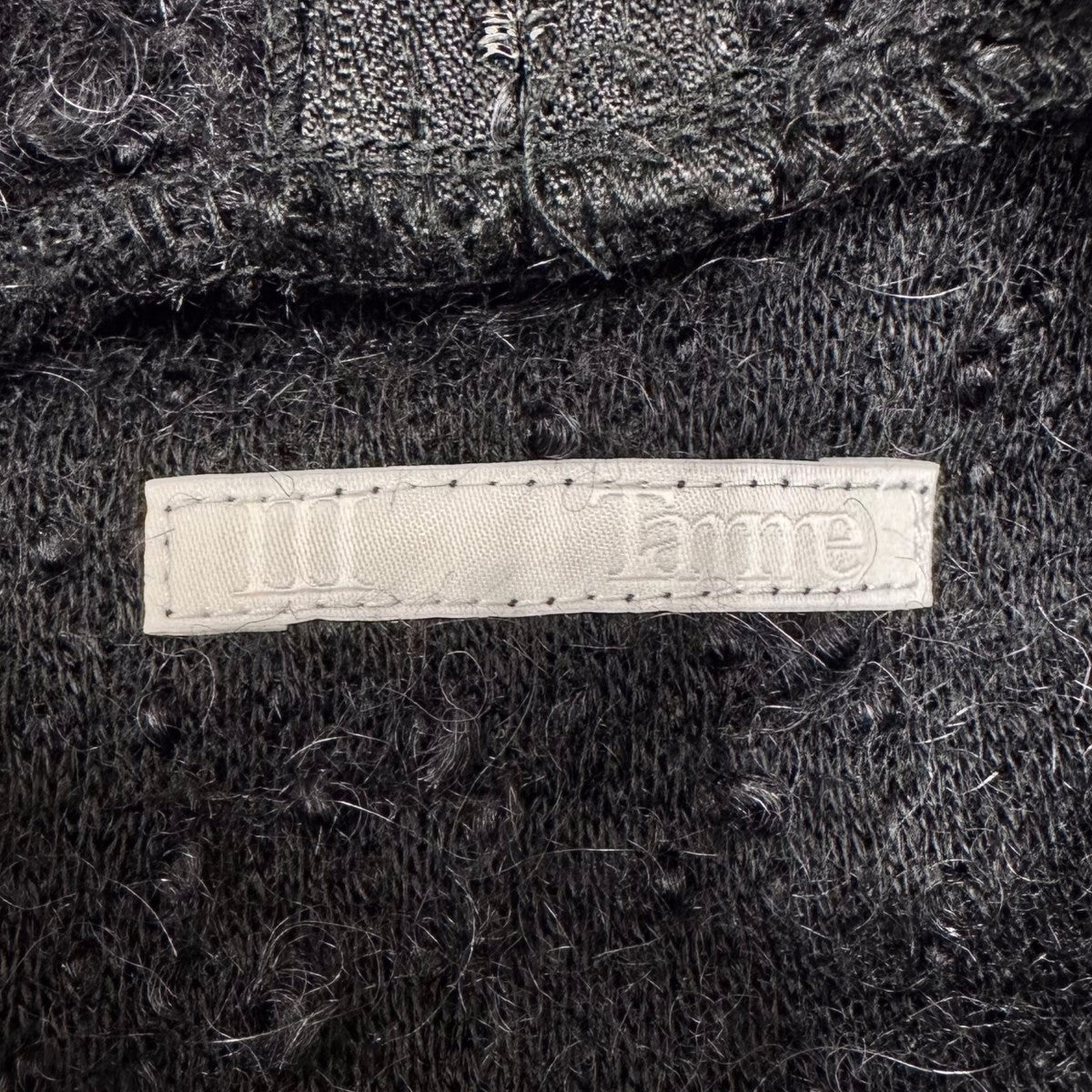 Tamme LOOP TWEED SLIT HOODIE プルオーバーパーカー 古着・中古-7枚目のアイテム画像