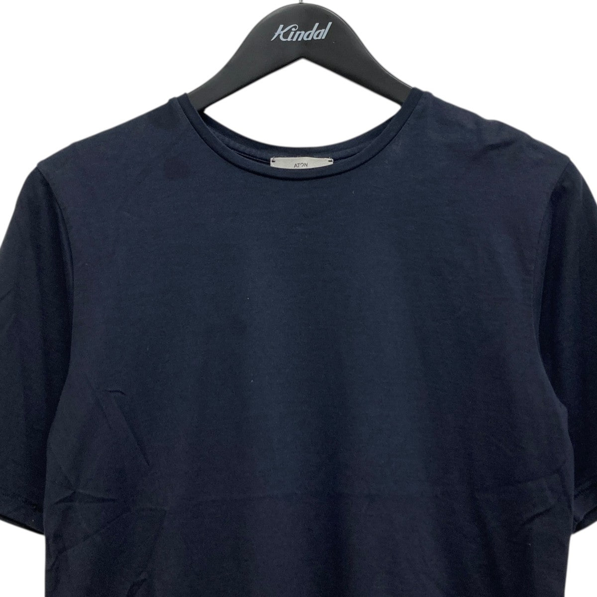 ATON(エイトン) Tシャツ KKAGNW1013 ネイビー サイズ 01