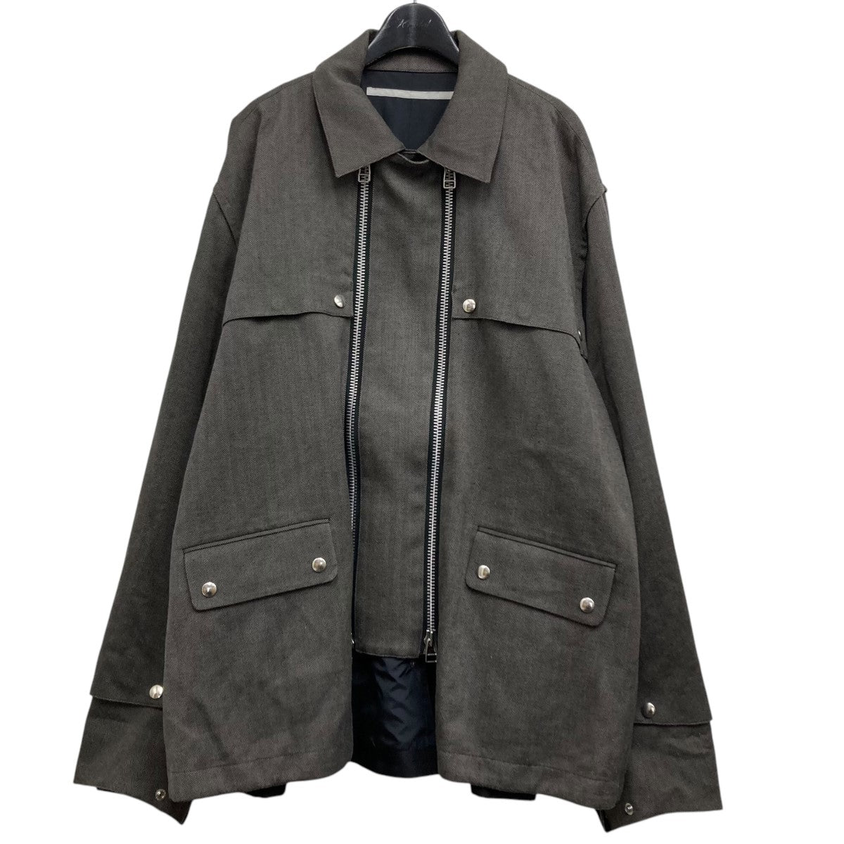 【23SS】 Tamme タム DENIM WORK JACKET23S0094 Tamme(タム) 2023SS RAF FS DENIM WORK JACKET オーバーサイズ