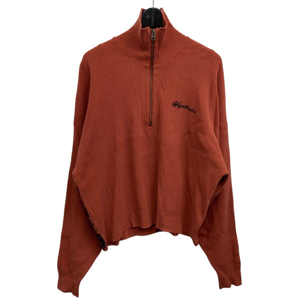 Hysteric Glamour(ヒステリックグラマー) ハーフジップスウェット