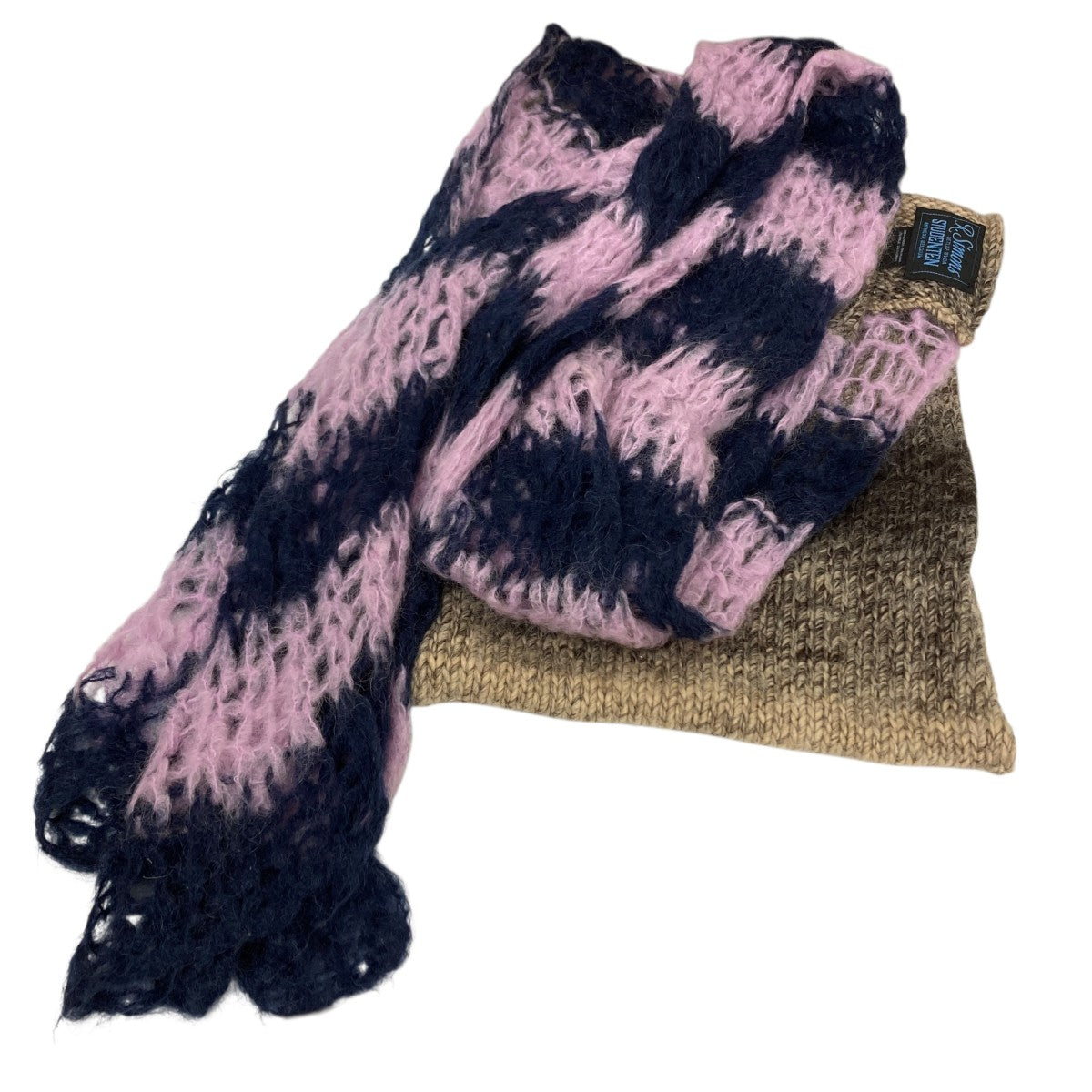 RAF SIMONS(ラフシモンズ) CLOSER期フーディーマフラー ブラック