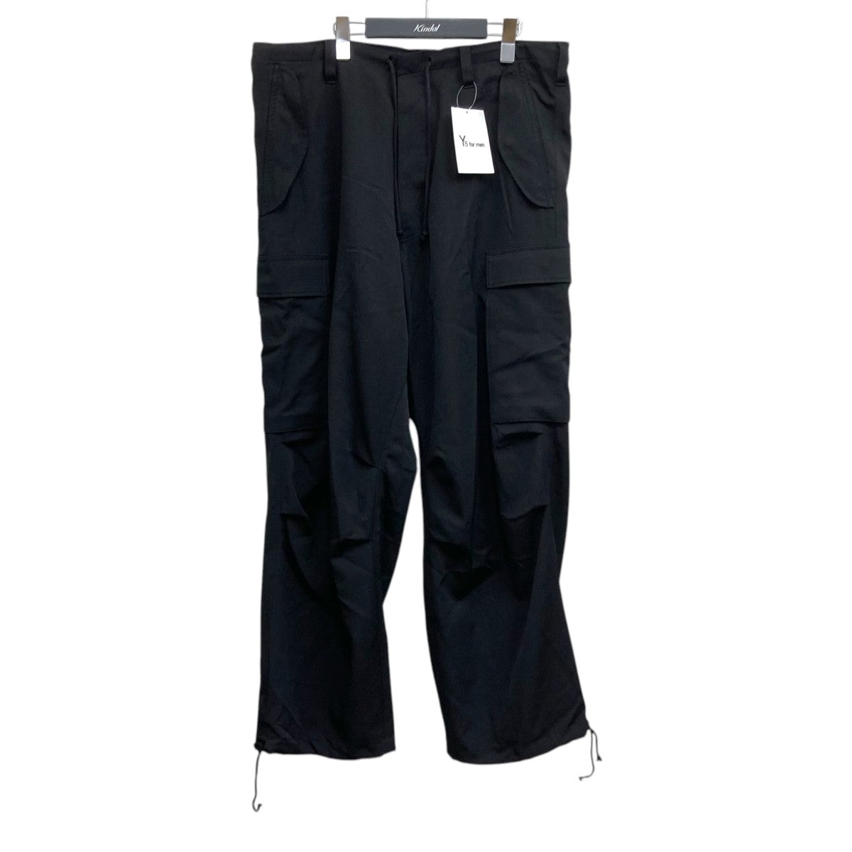 JACQUARD FRINGE STRIPE WIDE PANTS(M Black): S'YTE｜THE SHOP