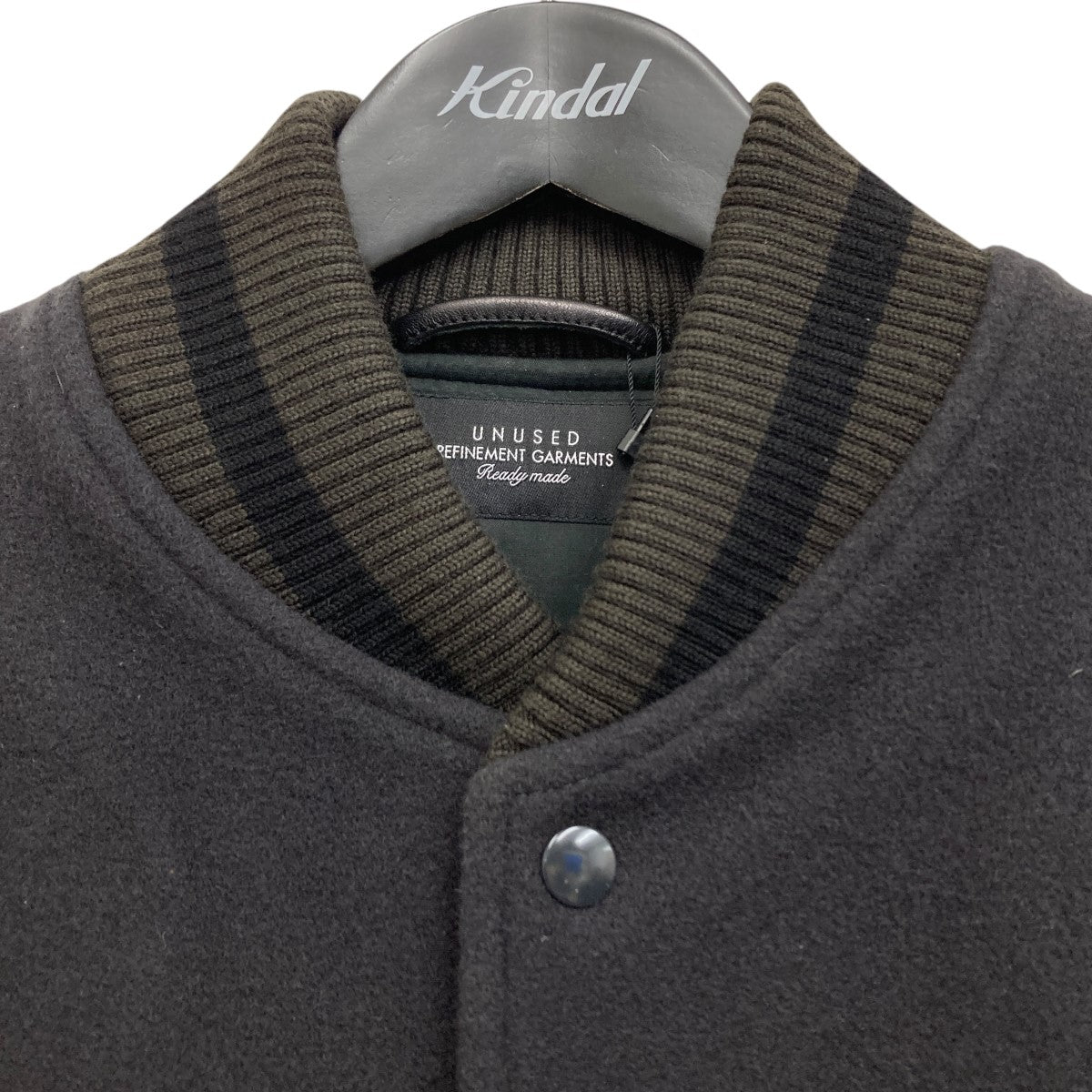 UNUSED(アンユーズド) スタジャン US2449 チャコールグレー サイズ 2