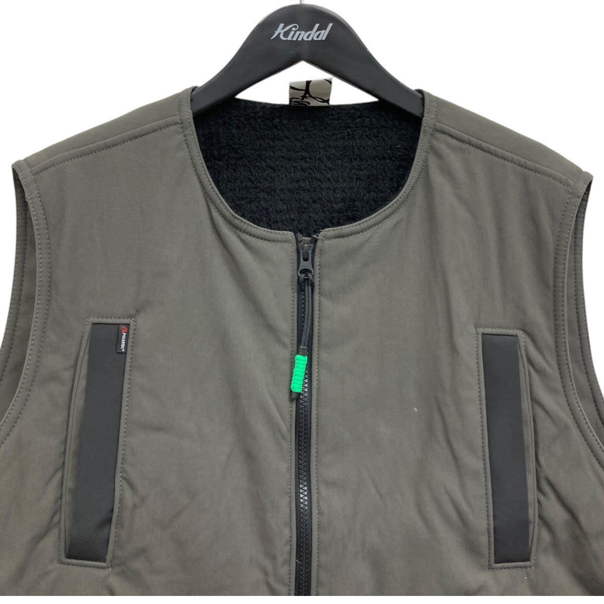 GR10K(ジーアールテンケー) DECK OPERATOR PADDED VEST フリースベスト