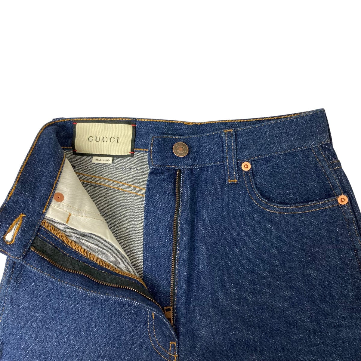 GUCCI(グッチ) デニムパンツ 624217 インディゴ サイズ 20