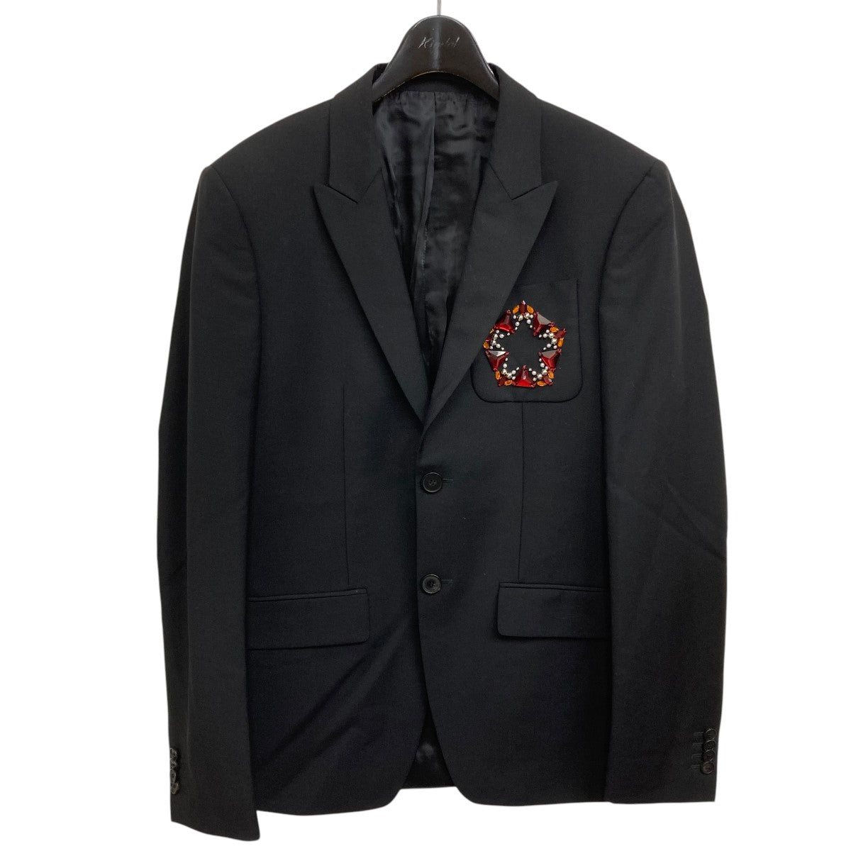 GIVENCHY ジバンシィ 2Bテーラードジャケット サイズ52 ダーク