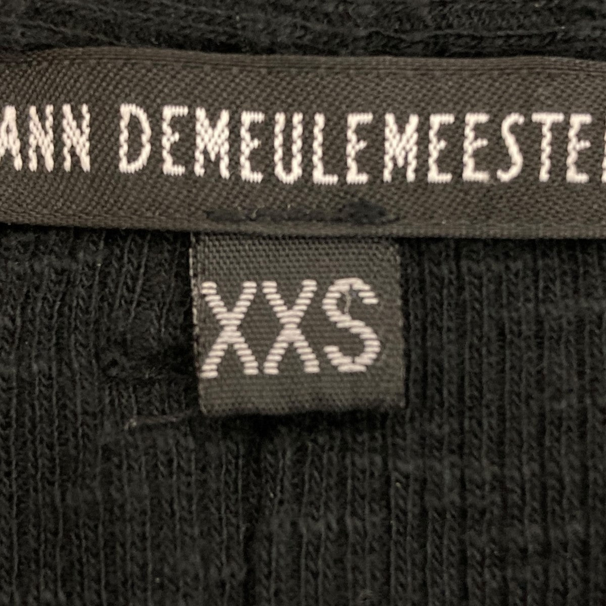 ANN DEMEULEMEESTER(アンドゥムルメステール) パンツ ブラック