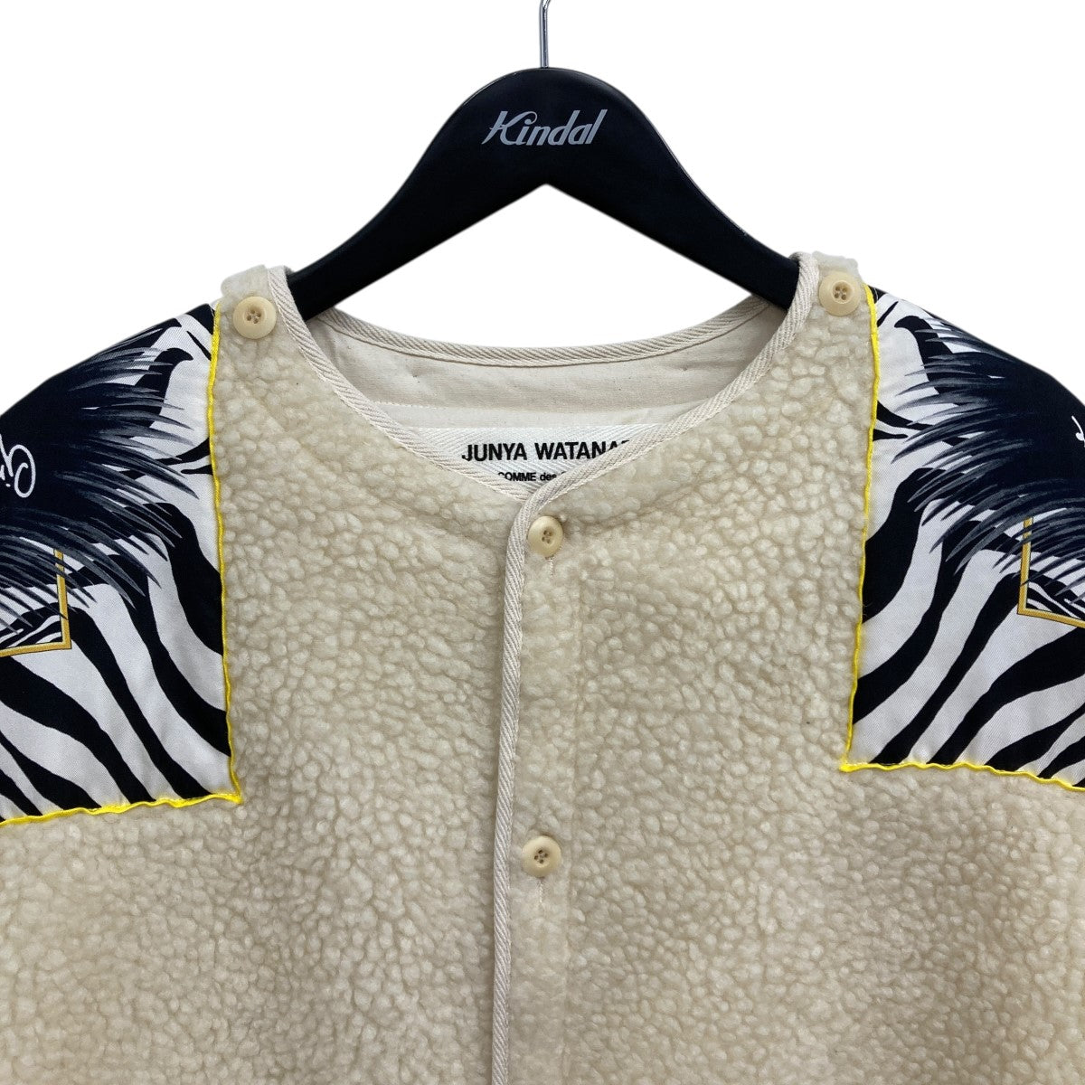 JUNYA WATANABE×VERSACE Versace Long Bomber Jacket ボアジャケット