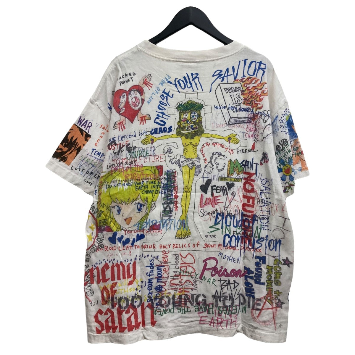 SAINT MICHAEL×cactus plant flea market STAR CP SS TEE