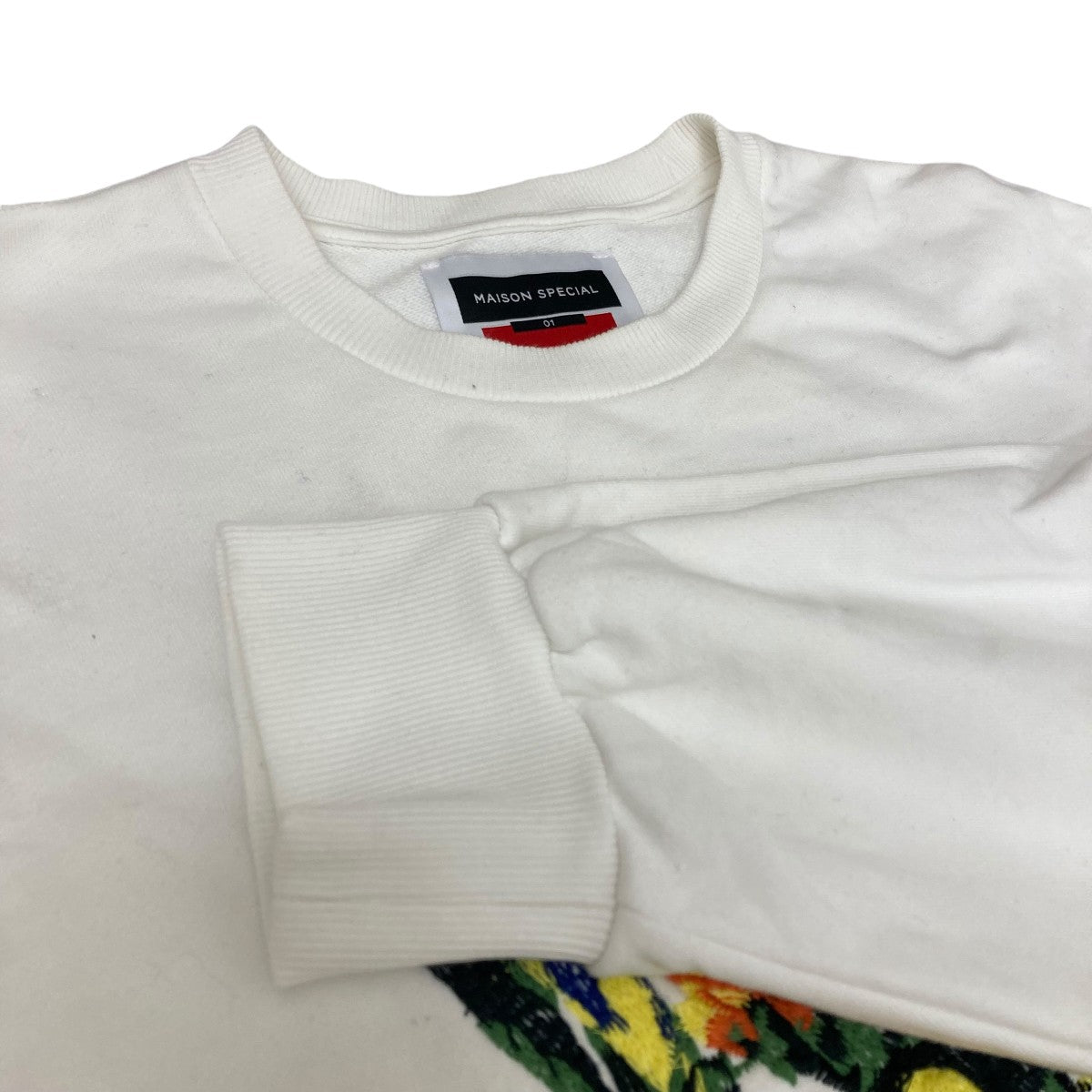 【美品】MAISON SPECIAL スウェット MAISON SPECIAL トレーナー スウェット 「UNISEX」Chemical Over
