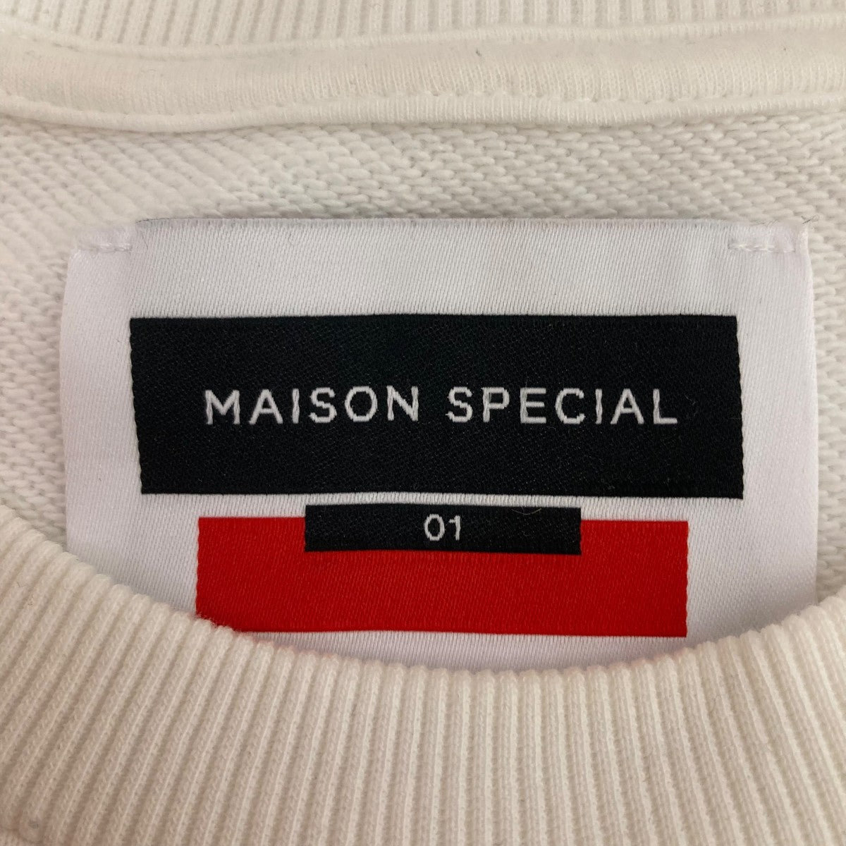 MAISON SPECIAL(メゾンスペシャル) 刺繍ｽｳｪｯﾄ 11222411206